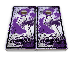 Paint Splatter Cornhole Boards - Professional Tournament Series Cornhole Solutions