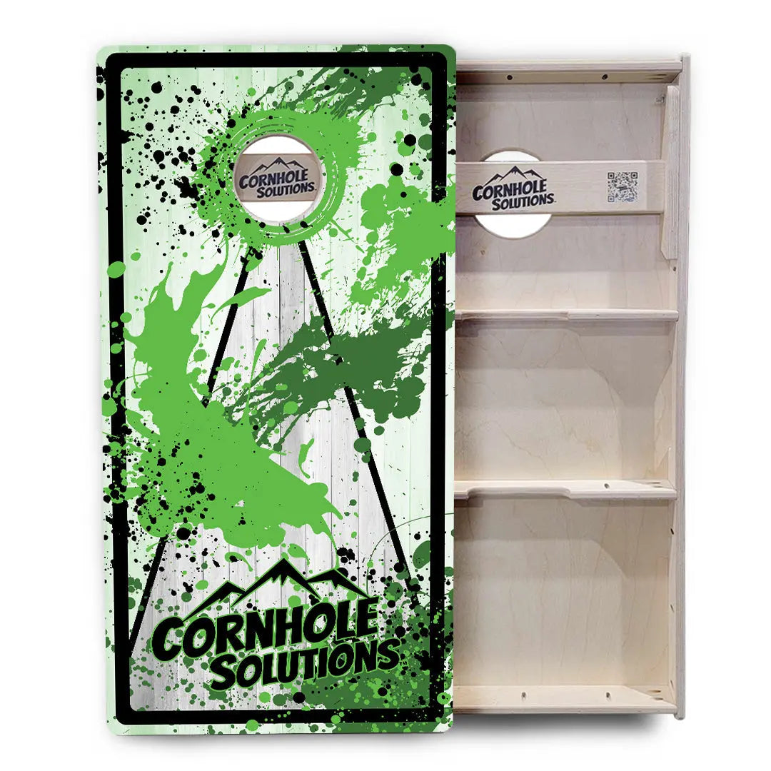 Paint Splatter Cornhole Boards - Professional Tournament Series Cornhole Solutions