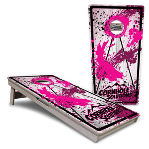 Paint Splatter Cornhole Boards - Professional Tournament Series Cornhole Solutions