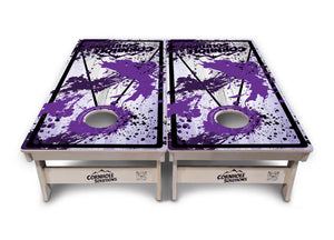 Paint Splatter Cornhole Boards - Professional Tournament Series Cornhole Solutions