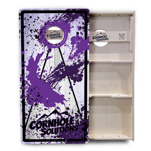 Paint Splatter Cornhole Boards - Professional Tournament Series Cornhole Solutions