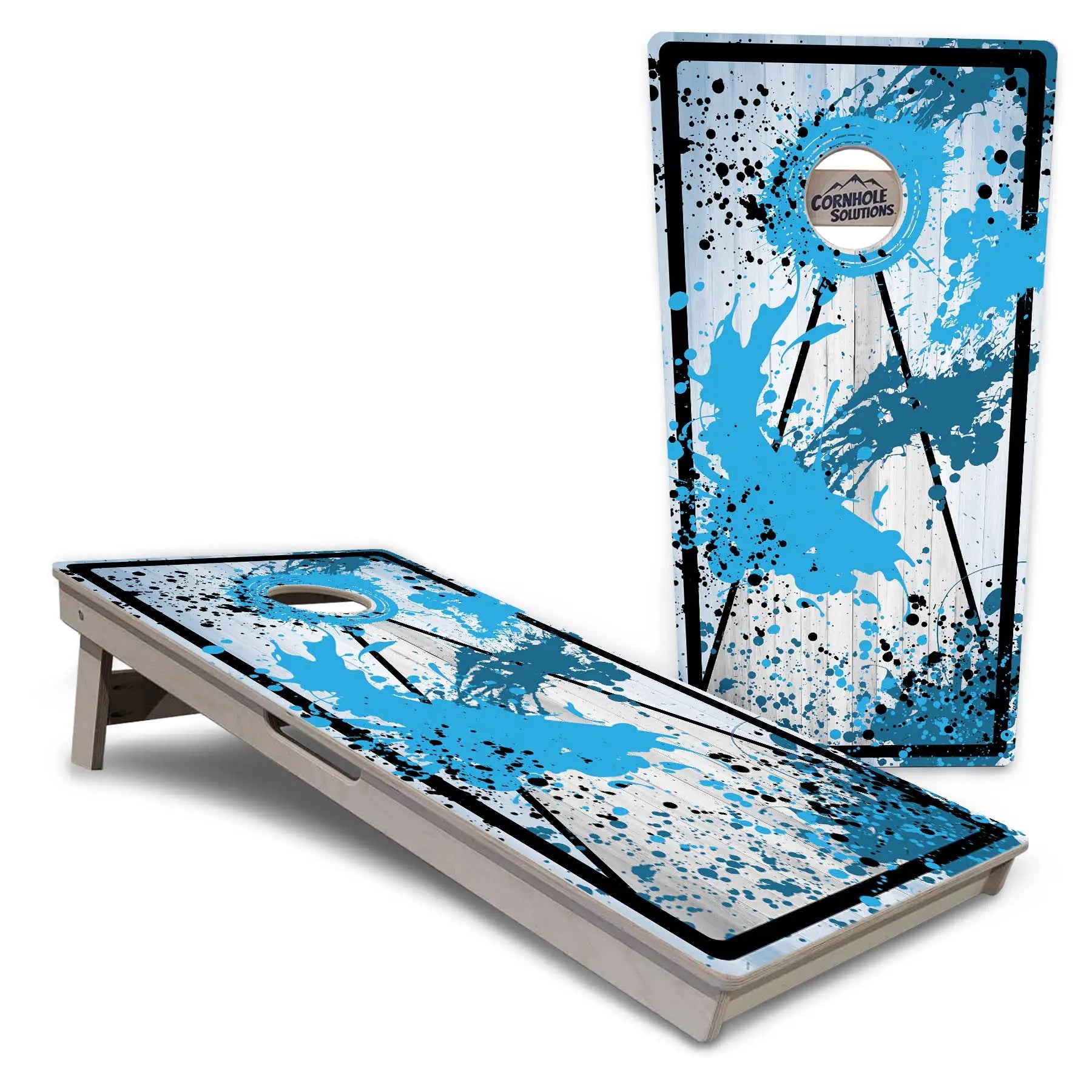 Paint Splatter Cornhole Boards - Professional Tournament Series Cornhole Solutions