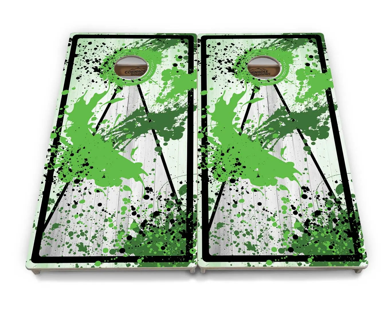 Paint Splatter Cornhole Boards - Professional Tournament Series Cornhole Solutions