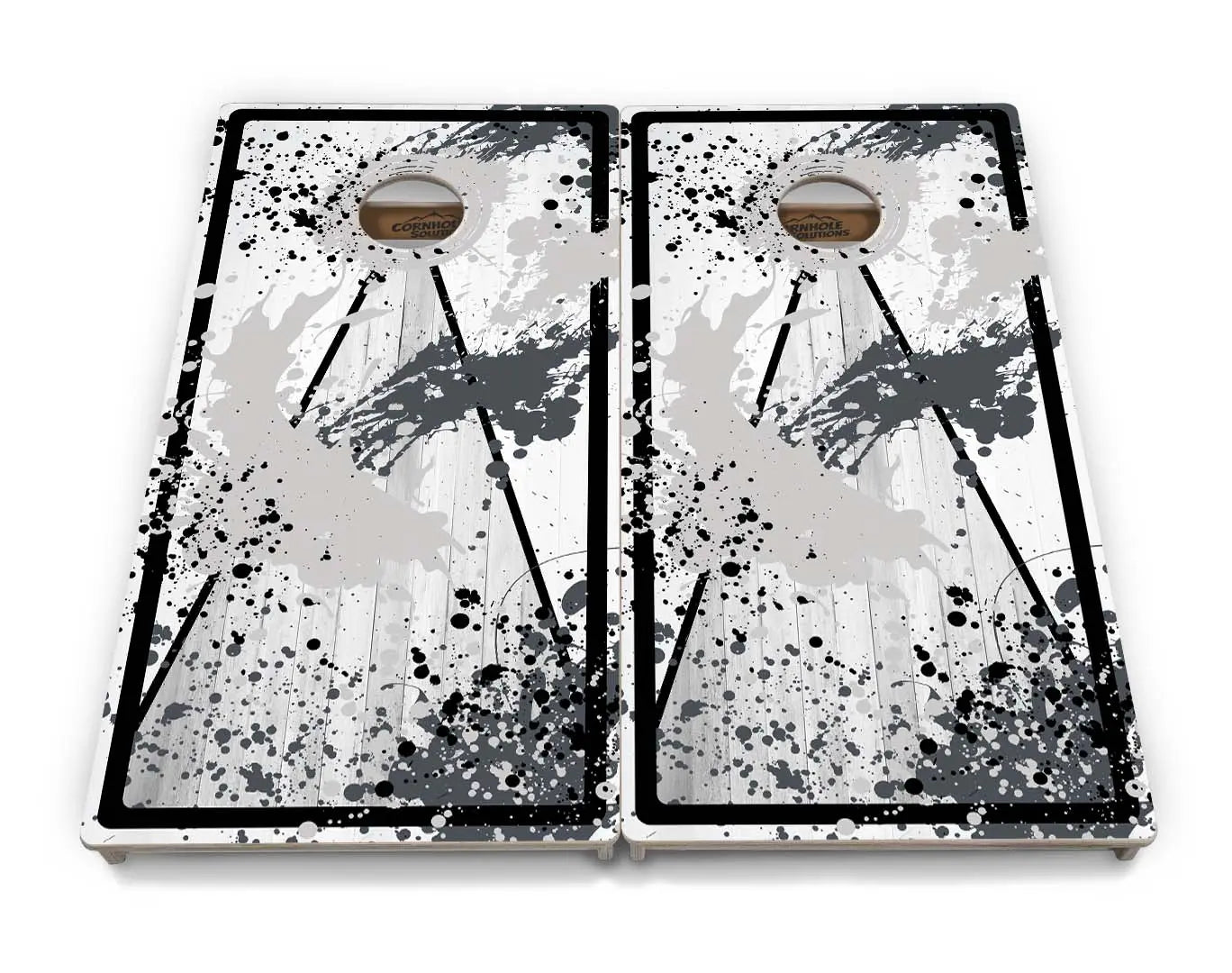 Paint Splatter Cornhole Boards - Professional Tournament Series Cornhole Solutions