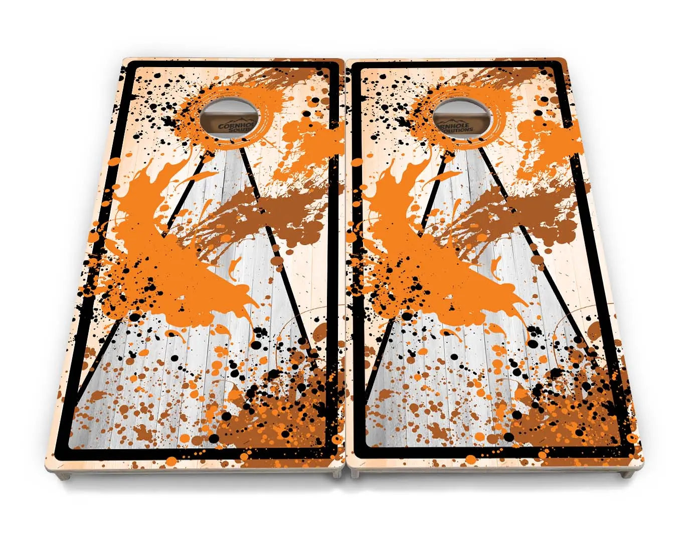 Paint Splatter Cornhole Boards - Professional Tournament Series Cornhole Solutions