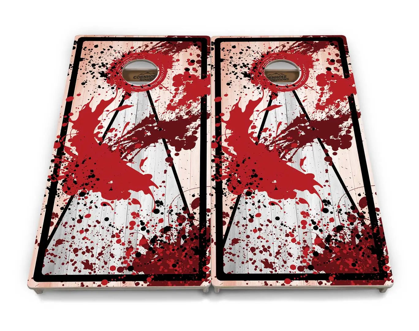 Paint Splatter Cornhole Boards - Professional Tournament Series Cornhole Solutions