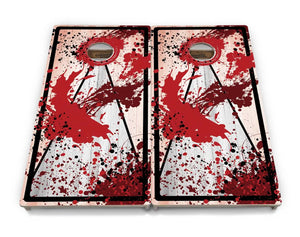 Paint Splatter Cornhole Boards - Professional Tournament Series Cornhole Solutions