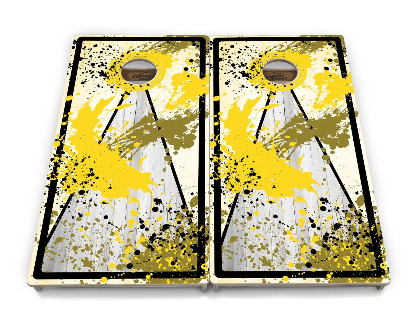 Paint Splatter Cornhole Boards - Professional Tournament Series Cornhole Solutions