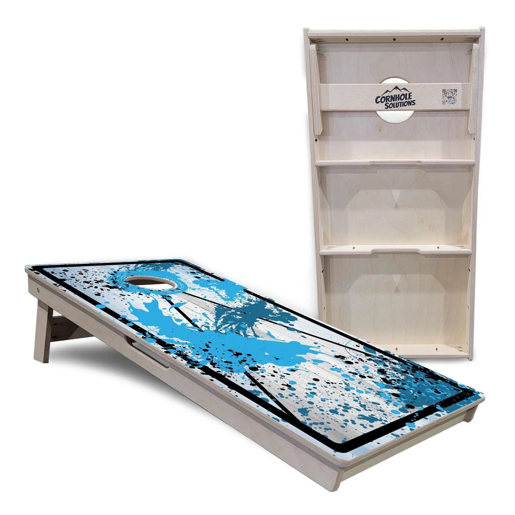Paint Splatter Cornhole Boards - Professional Tournament Series Cornhole Solutions