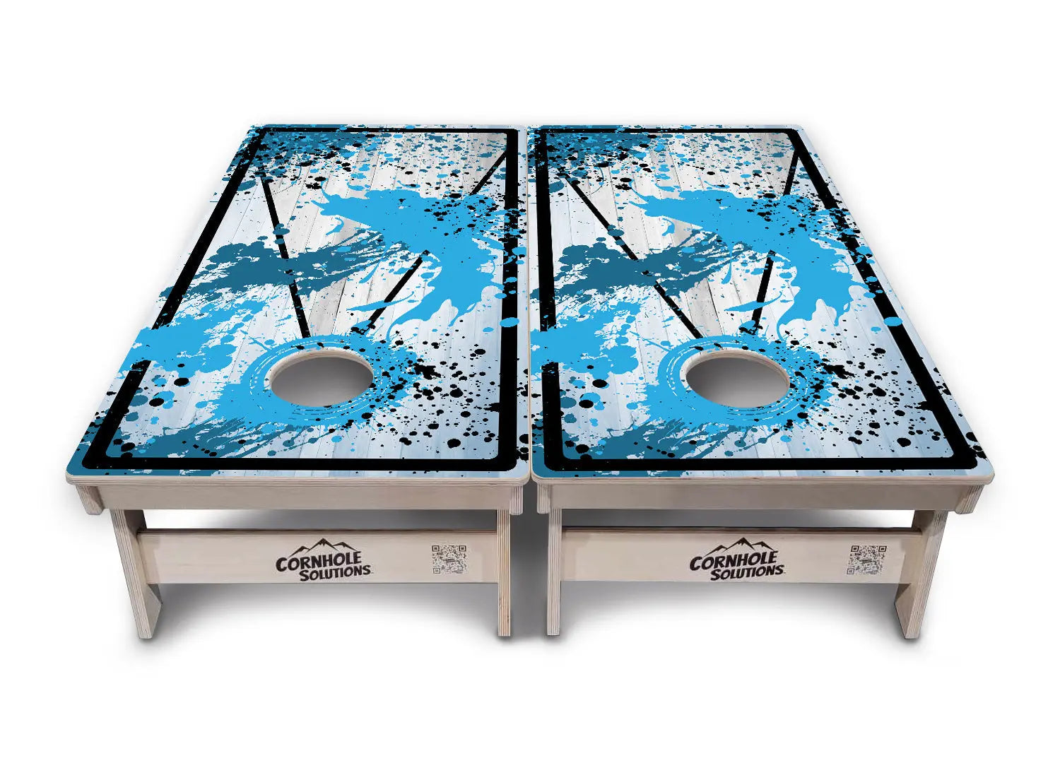 Paint Splatter Cornhole Boards - Professional Tournament Series Cornhole Solutions