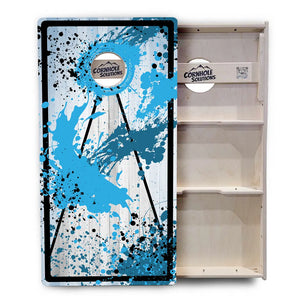 Paint Splatter Cornhole Boards - Professional Tournament Series Cornhole Solutions