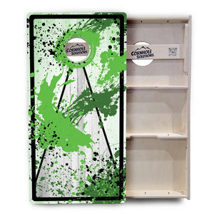 Paint Splatter Cornhole Boards - Professional Tournament Series Cornhole Solutions