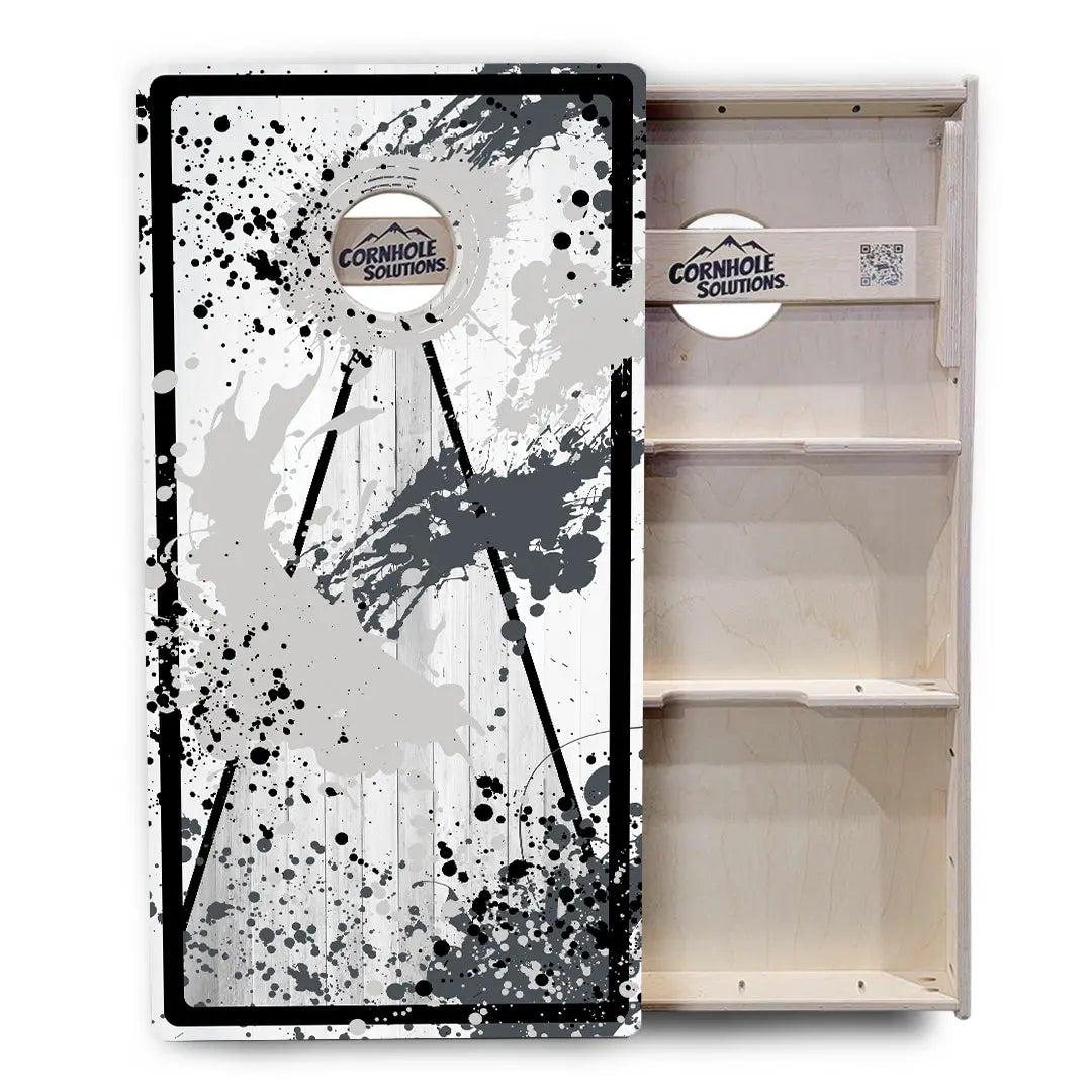 Paint Splatter Cornhole Boards - Professional Tournament Series Cornhole Solutions