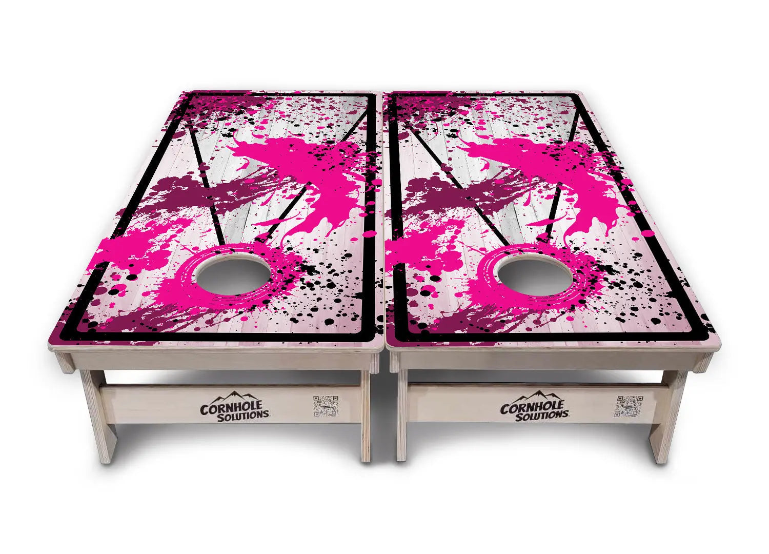 Paint Splatter Cornhole Boards - Professional Tournament Series Cornhole Solutions