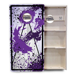Paint Splatter Cornhole Boards - Professional Tournament Series Cornhole Solutions