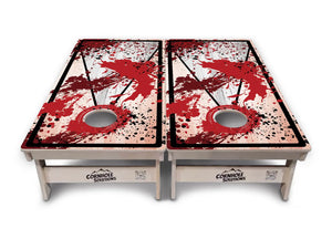 Paint Splatter Cornhole Boards - Professional Tournament Series Cornhole Solutions