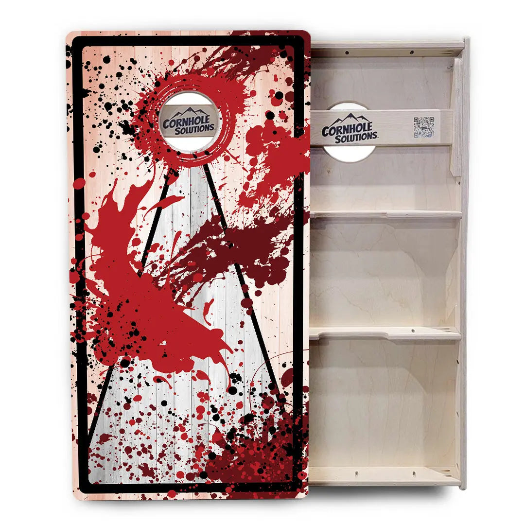 Paint Splatter Cornhole Boards - Professional Tournament Series Cornhole Solutions