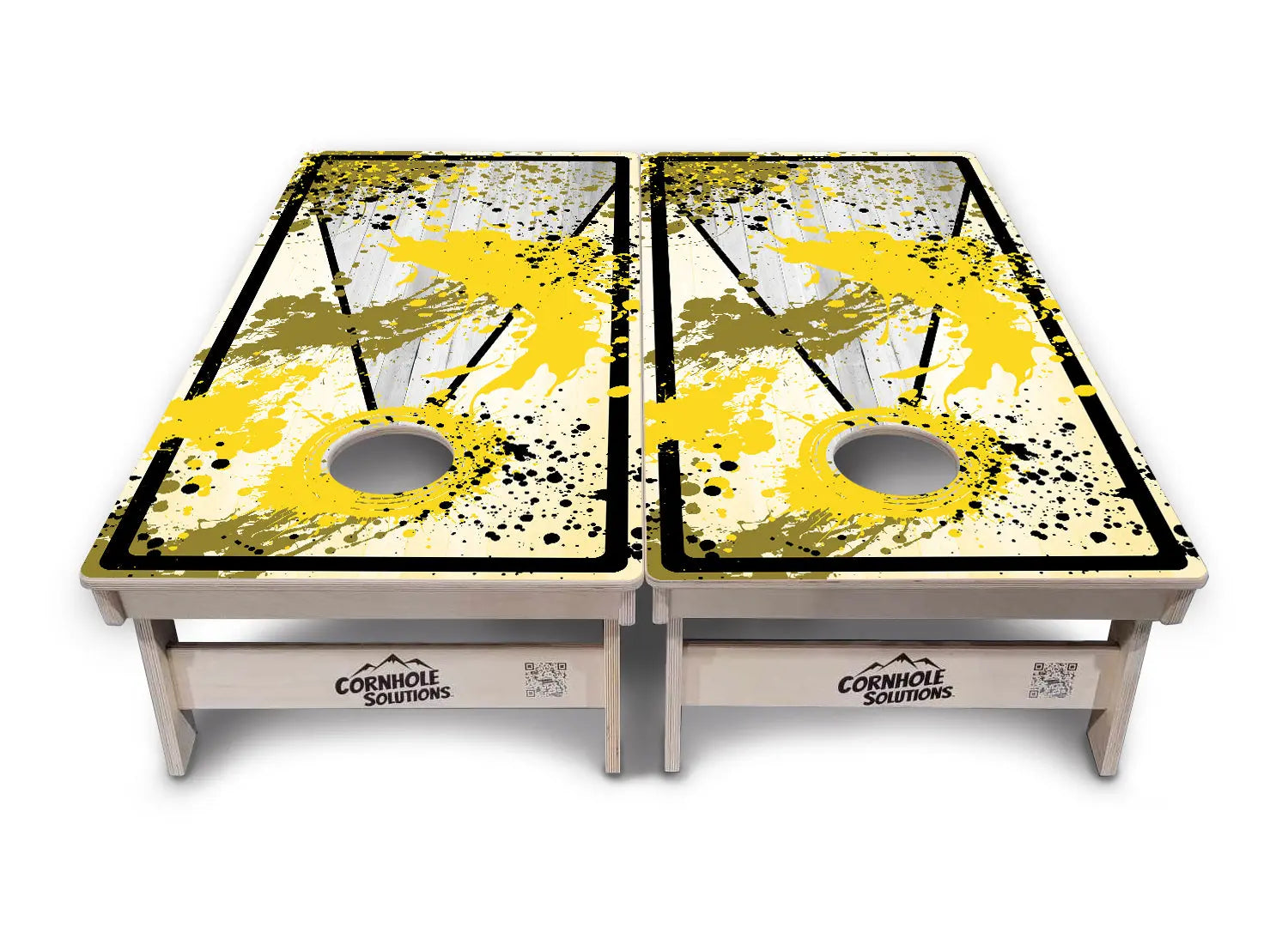 Paint Splatter Cornhole Boards - Professional Tournament Series Cornhole Solutions
