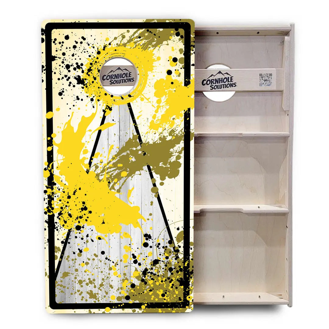 Paint Splatter Cornhole Boards - Professional Tournament Series Cornhole Solutions