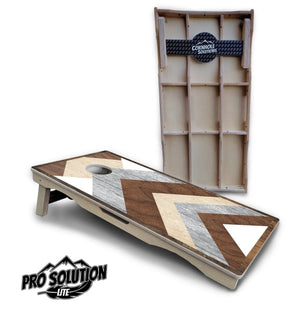 Pallet Wood Cornhole Boards - Pro Solution Lite Series Cornhole Solutions