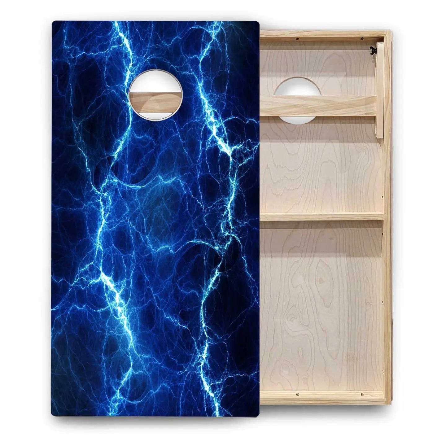 Patterned Background Cornhole Boards - Backyard Series Cornhole Solutions