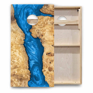 Patterned Background Cornhole Boards - Backyard Series Cornhole Solutions