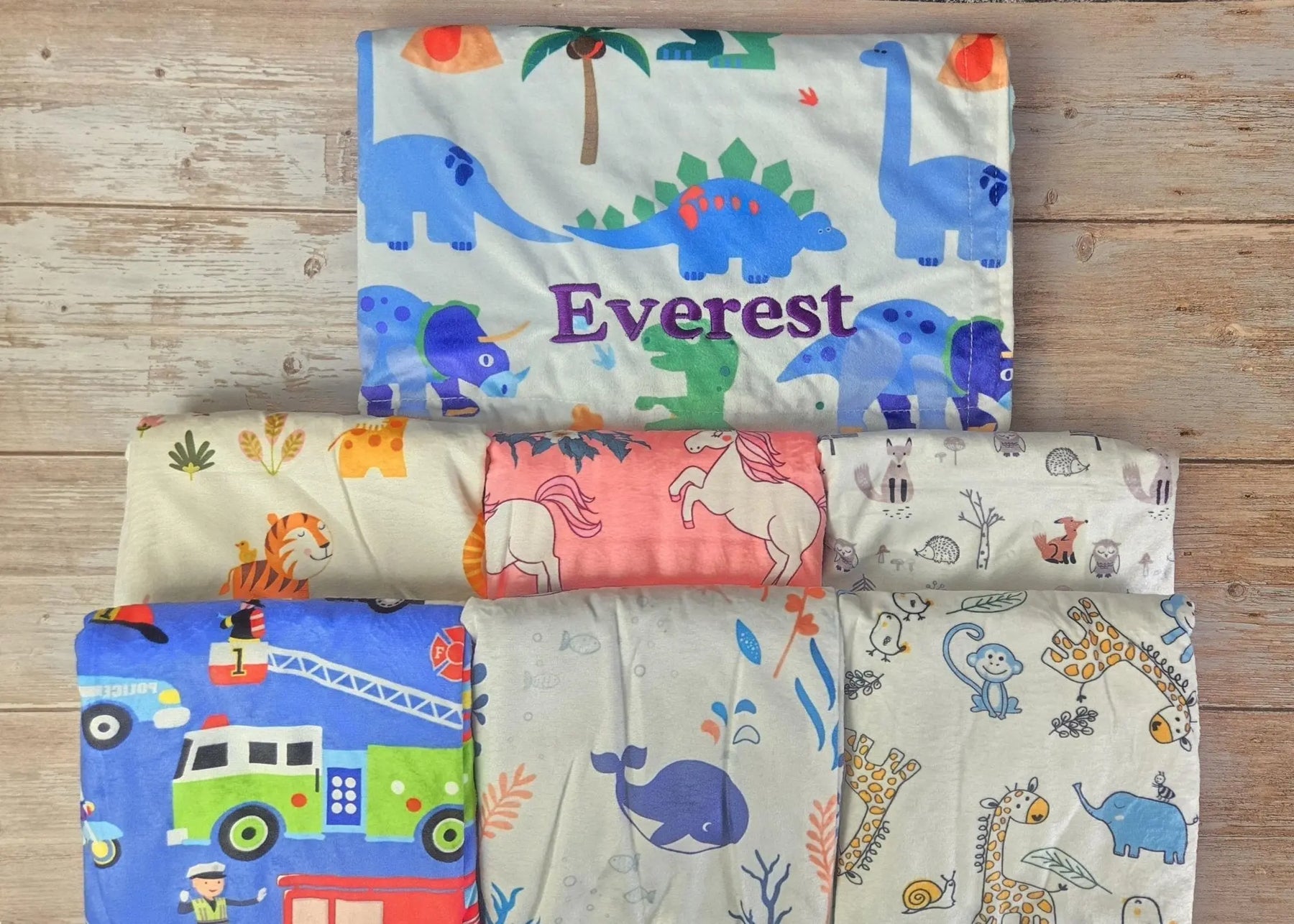 Personalized Baby/Toddler Blanket EverLee Creations