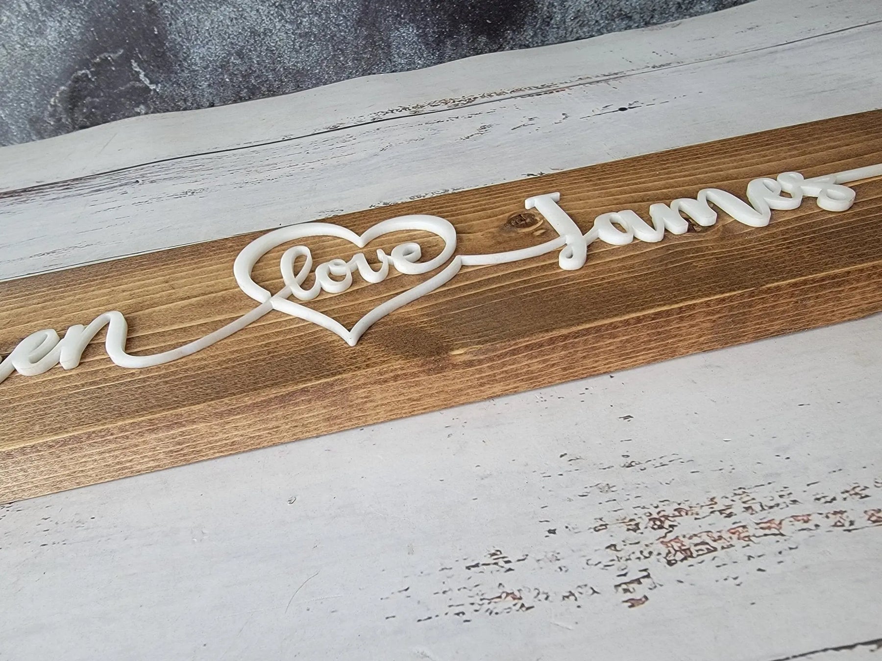 Personalized Couples Name Pallet Sign EverLee Creations