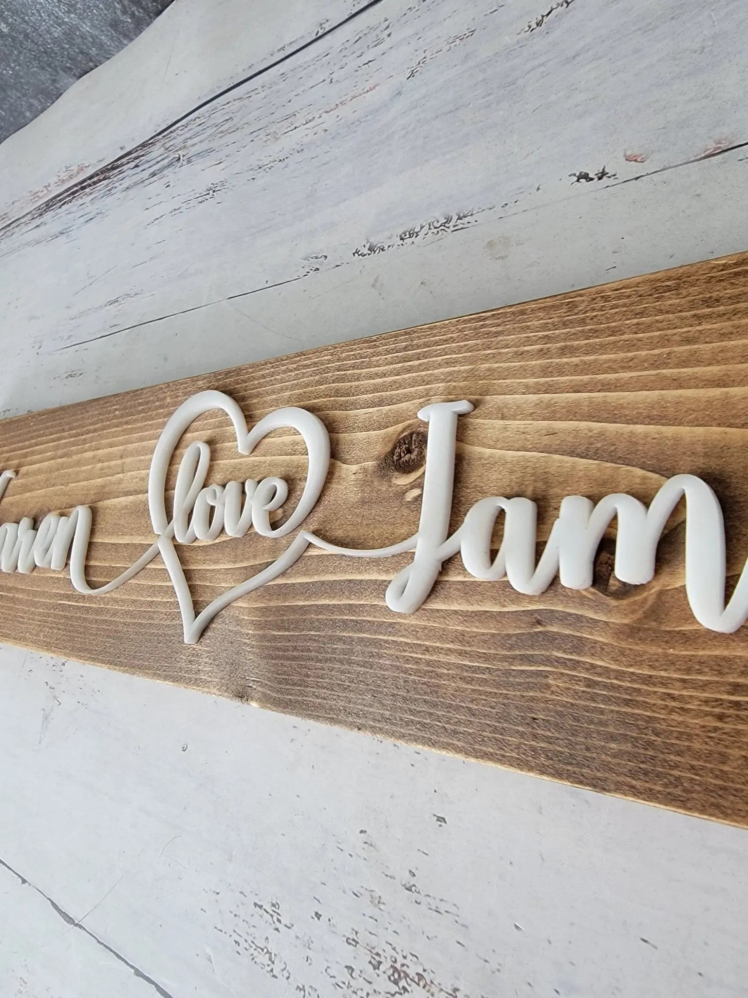 Personalized Couples Name Pallet Sign EverLee Creations