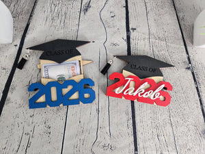 Personalized Graduation Money Holder 2026 EverLee Creations