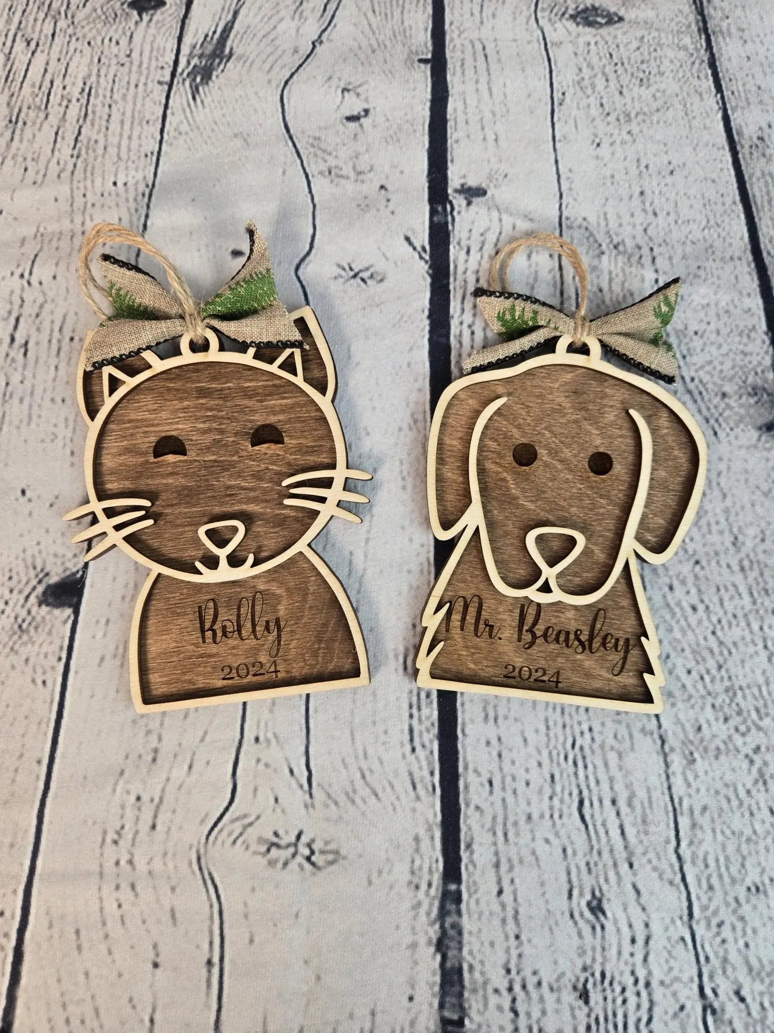 Personalized Pet Ornament EverLee Creations
