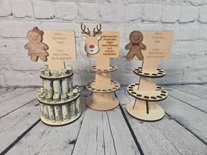 Personalized Tiered Christmas Money Cake EverLee Creations