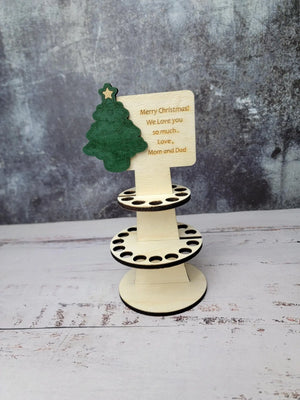 Personalized Tiered Christmas Money Cake EverLee Creations
