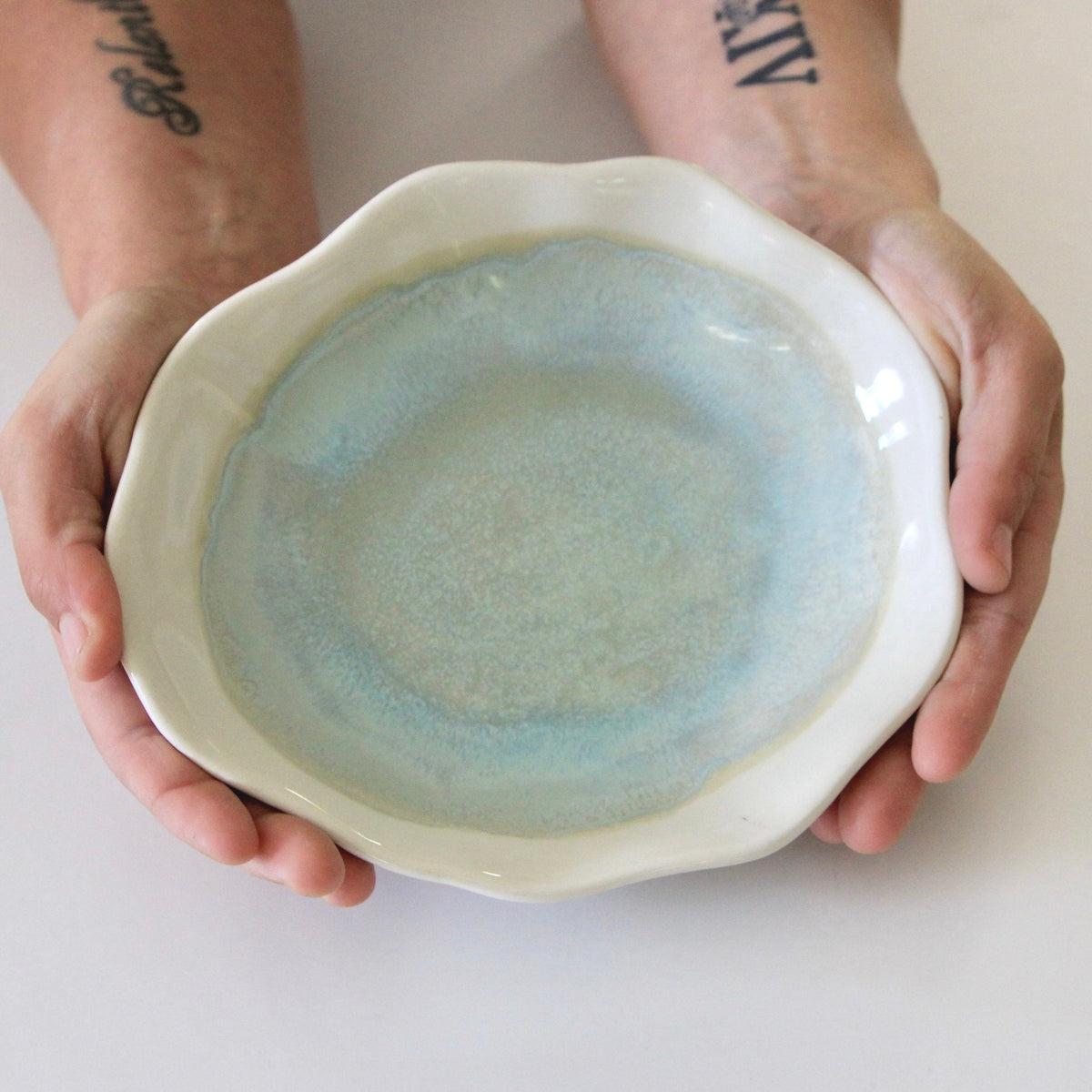 Prodigal Pottery Artisan Dessert Plate — product view 1