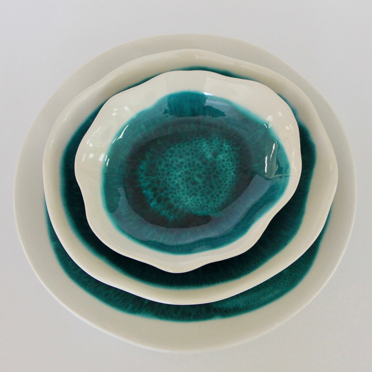 Prodigal Pottery Artisan Dessert Plate — product view 2
