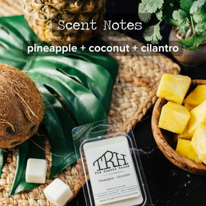 Pineapple + Cilantro Wax Melt The Rustic House