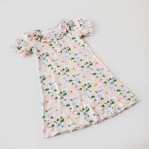 Pink Magnolia Organic Cotton Play Dress Nola Tawk