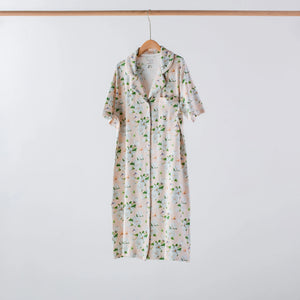 Pink Magnolia Women's Organic Cotton Pajama Nola Tawk