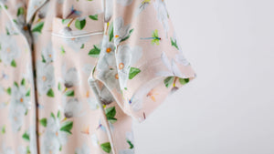 Pink Magnolia Women's Organic Cotton Pajama Nola Tawk