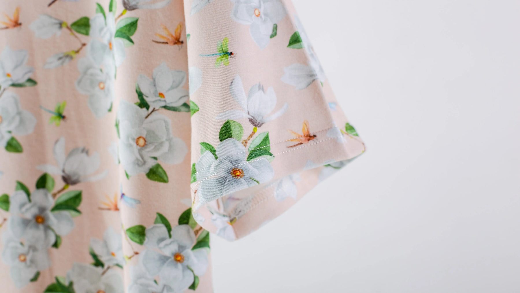 Pink Magnolia Women's Organic Cotton Pajama Nola Tawk