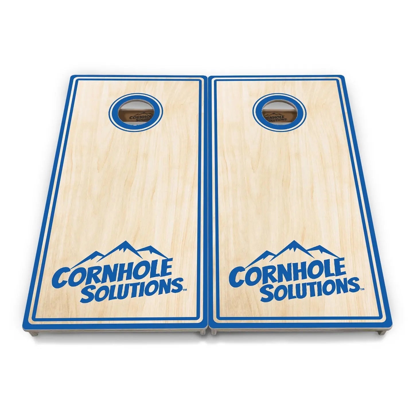 Pinstripe CS Logo Cornhole Boards - Professional Tournament Series Cornhole Solutions