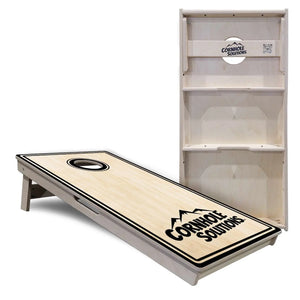 Pinstripe CS Logo Cornhole Boards - Professional Tournament Series Cornhole Solutions