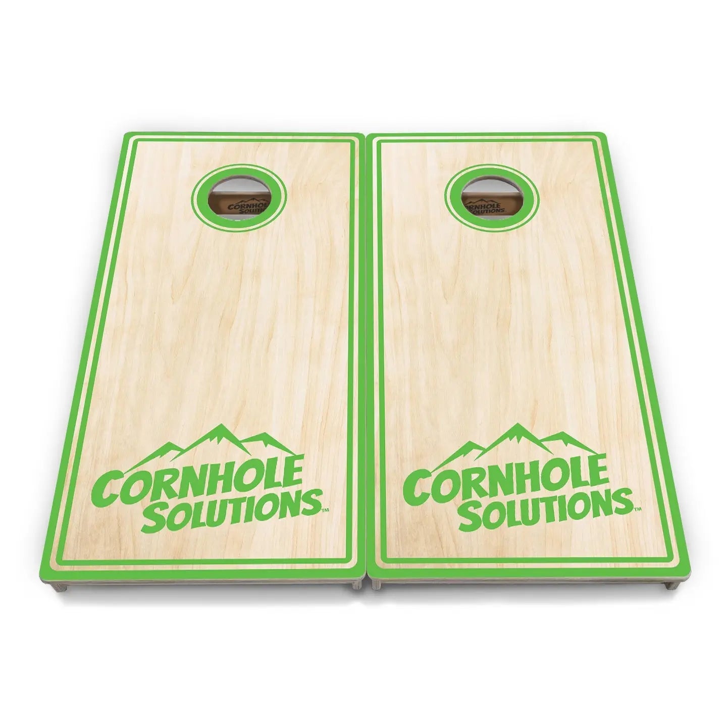 Pinstripe CS Logo Cornhole Boards - Professional Tournament Series Cornhole Solutions