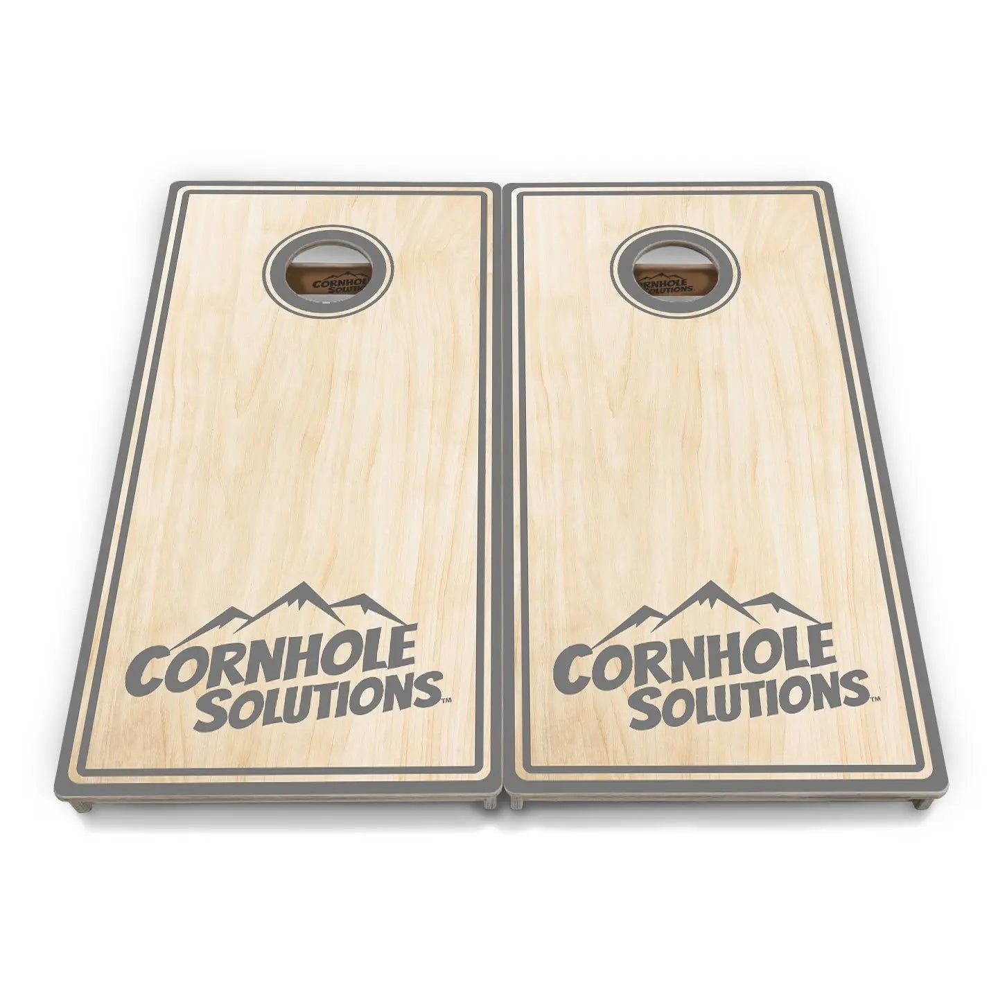 Pinstripe CS Logo Cornhole Boards - Professional Tournament Series Cornhole Solutions