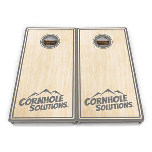 Pinstripe CS Logo Cornhole Boards - Professional Tournament Series Cornhole Solutions
