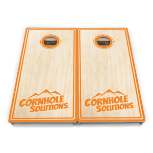 Pinstripe CS Logo Cornhole Boards - Professional Tournament Series Cornhole Solutions