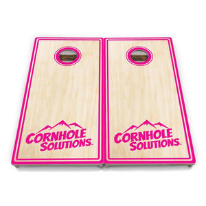 Pinstripe CS Logo Cornhole Boards - Professional Tournament Series Cornhole Solutions