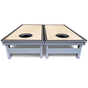 Pinstripe Cornhole Boards - All Weather Series Cornhole Solutions