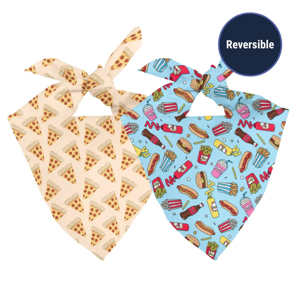 Pizza & Food Dog Bandana Dog Bandana Co.