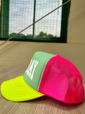 Lake Day Multi-Trucker Hat (Mint)